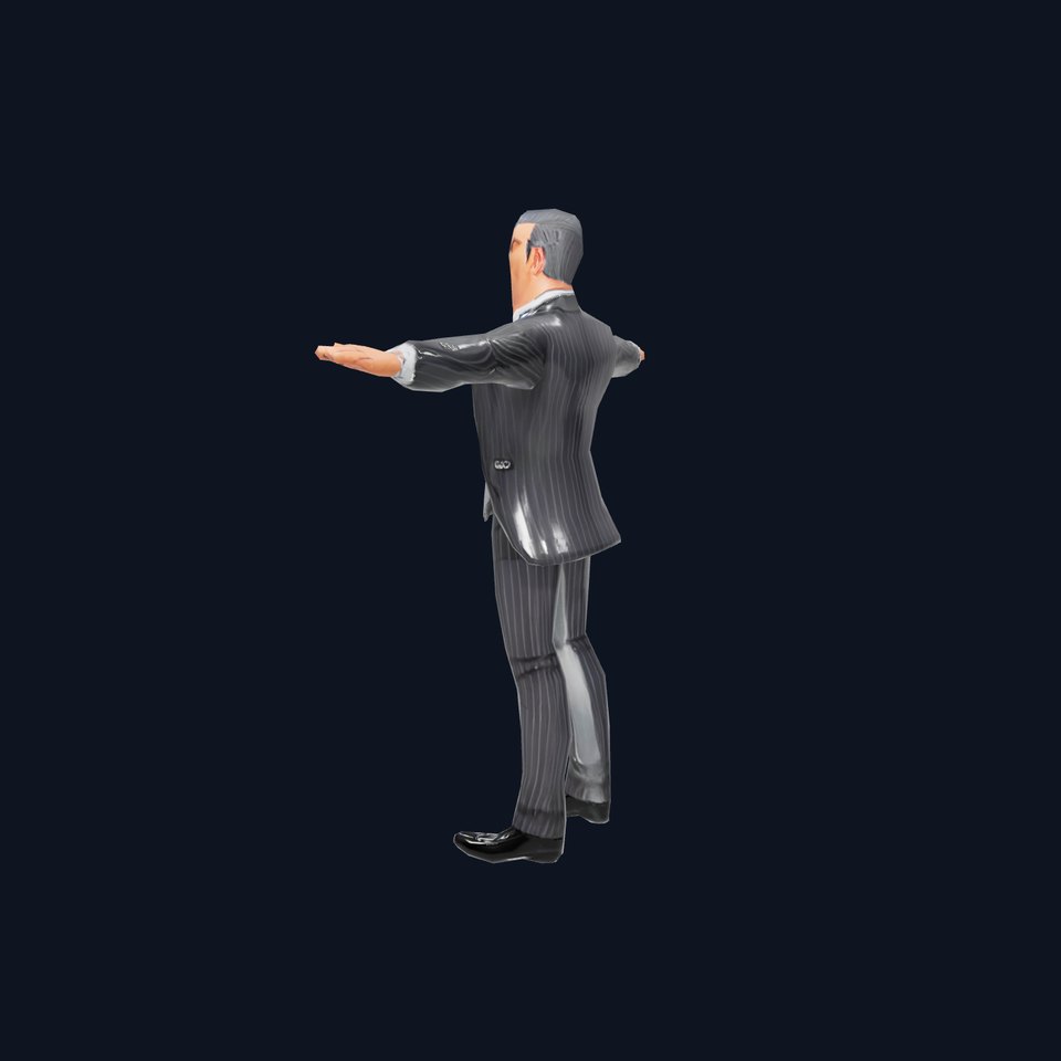 Businessman Character Model Pack